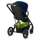 Коляска Cybex Talos S River Blue turquoise (з бампером)