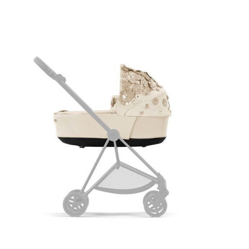 Люлька Cybex Mios Lux Simply Flowers Beige