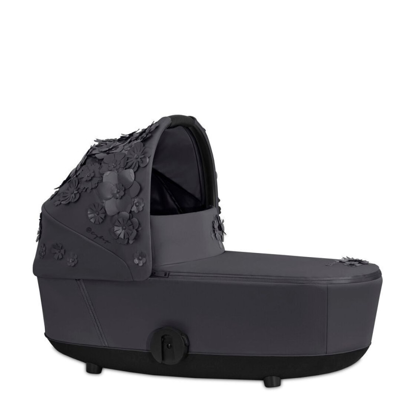 Люлька Cybex Mios Lux Simply Flowers Grey dark grey