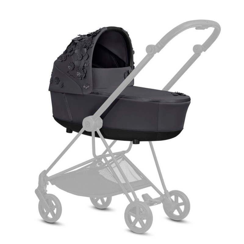 Люлька Cybex Mios Lux Simply Flowers Grey dark grey