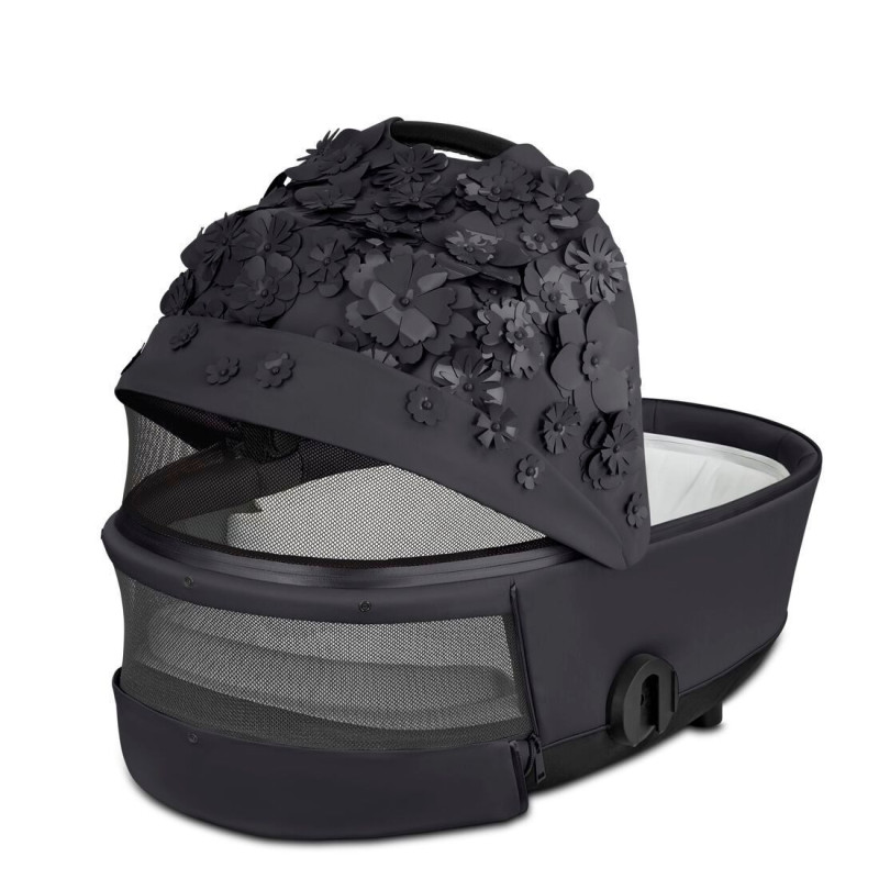 Люлька Cybex Mios Lux Simply Flowers Grey dark grey