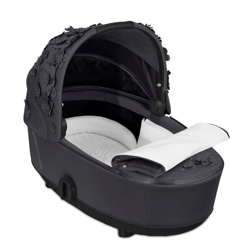 Люлька Cybex Mios Lux Simply Flowers Grey dark grey