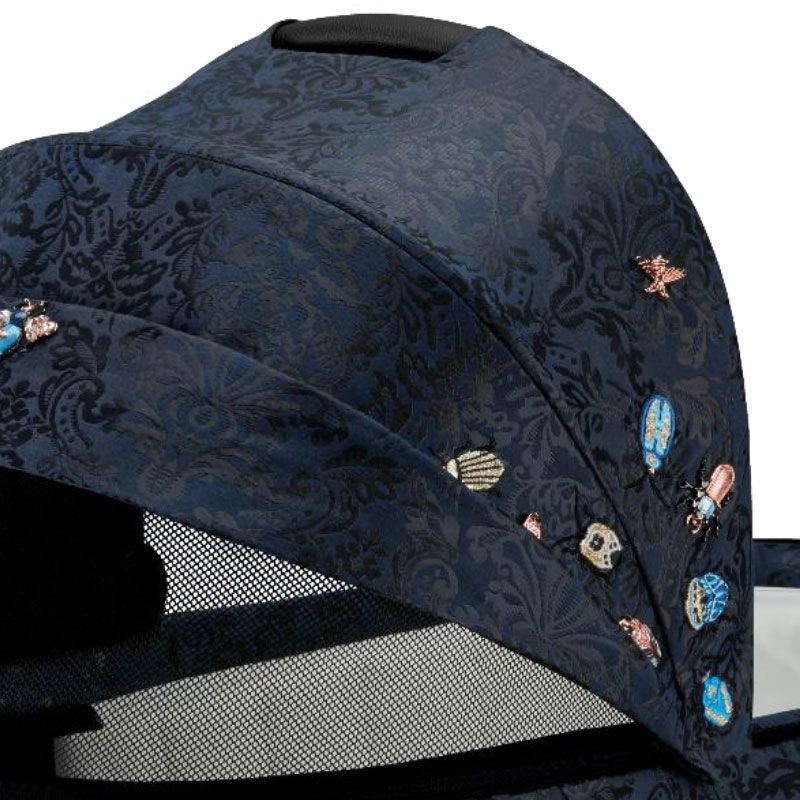 Люлька Cybex Priam Lux R Jewels of Nature dark blue