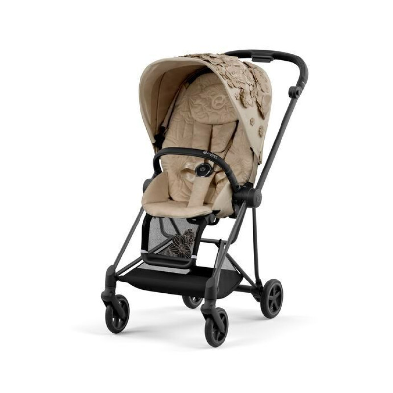 Чохол тканинний для прогулянкового блоку Cybex Mios Simply Flowers Beige