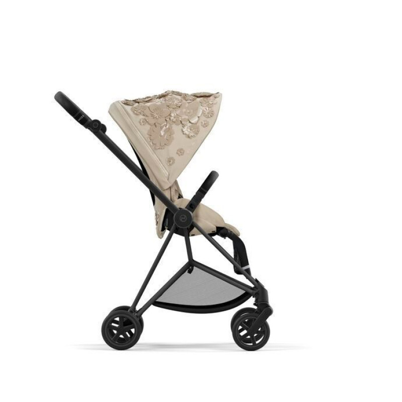 Чохол тканинний для прогулянкового блоку Cybex Mios Simply Flowers Beige