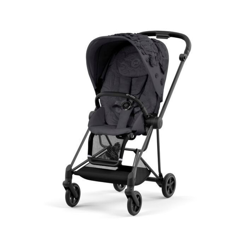 Чохол тканинний для прогулянкового блоку Cybex Mios Simply Flowers Grey