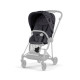 Чохол тканинний для прогулянкового блоку Cybex Mios Simply Flowers Grey dark grey