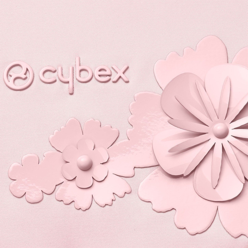 Чохол тканинний для прогулянкового блоку Cybex Mios Simply Flowers Pink