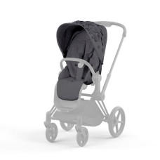 Чохол тканинний для прогулянкового блоку Cybex Priam Simply Flowers Grey