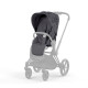 Чохол тканинний для прогулянкового блоку Cybex Priam Simply Flowers Grey