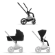 Шассі Cybex Priam & каркас LS RBA Chrome Black