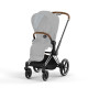 Шассі Cybex Priam & каркас LS RBA Chrome Brown