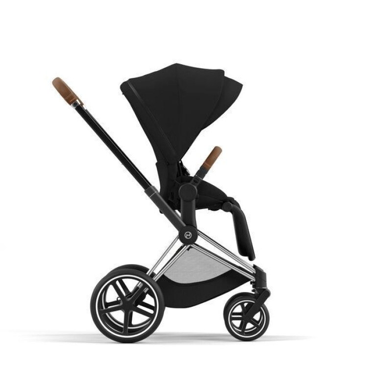 Шассі Cybex Priam & каркас LS RBA Chrome Brown