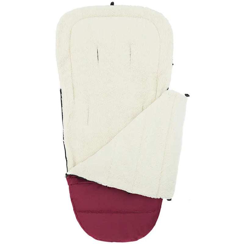Зимовий конверт Babyroom Wool №20 з подовжувачем bordo