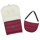 Зимовий конверт Babyroom Wool №20 з подовжувачем bordo