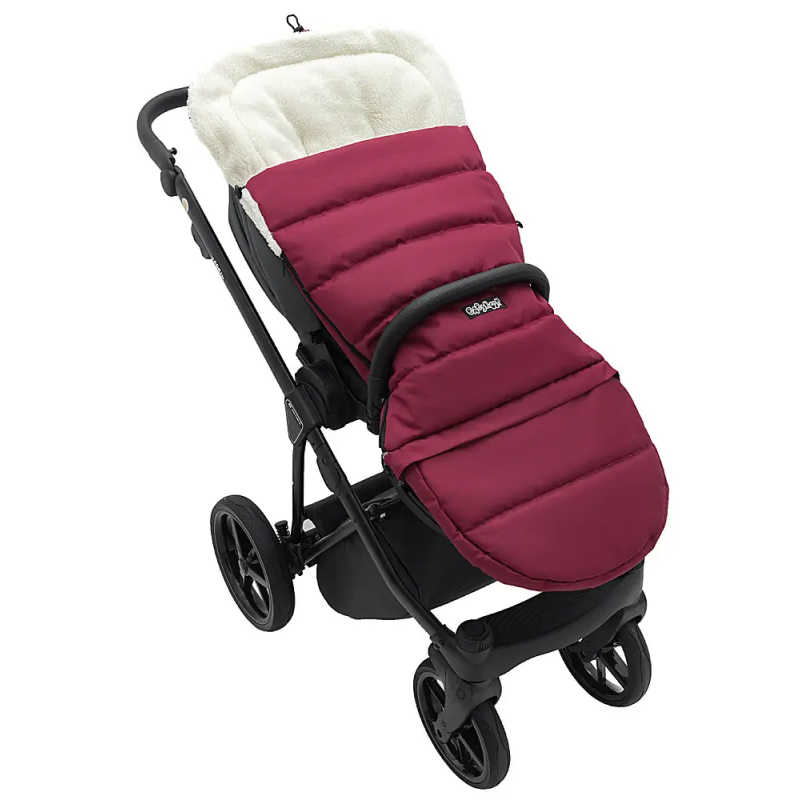 Зимовий конверт Babyroom Wool №20 з подовжувачем bordo