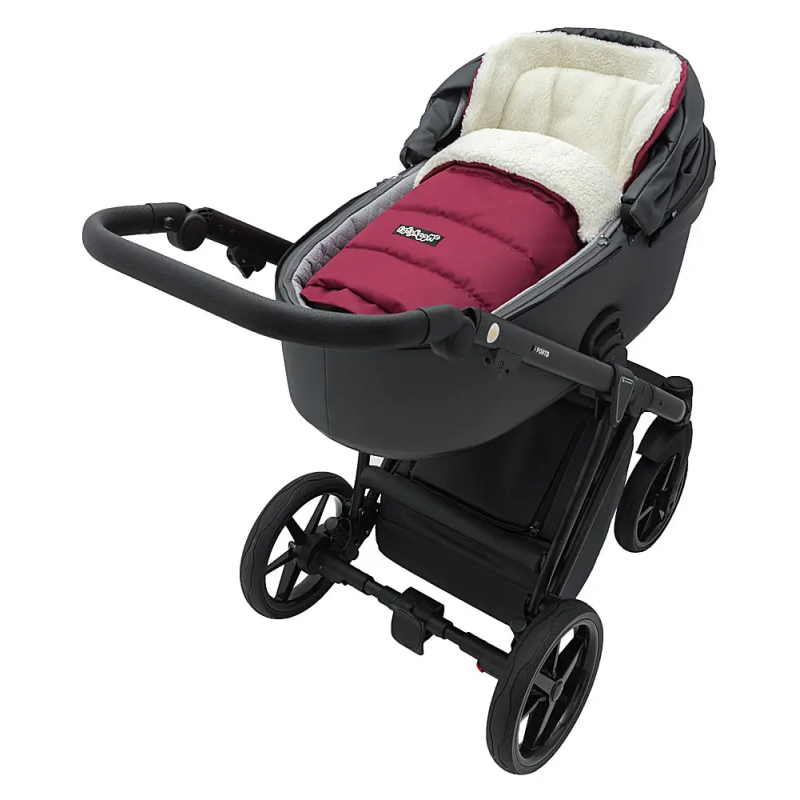 Зимовий конверт Babyroom Wool №20 з подовжувачем bordo