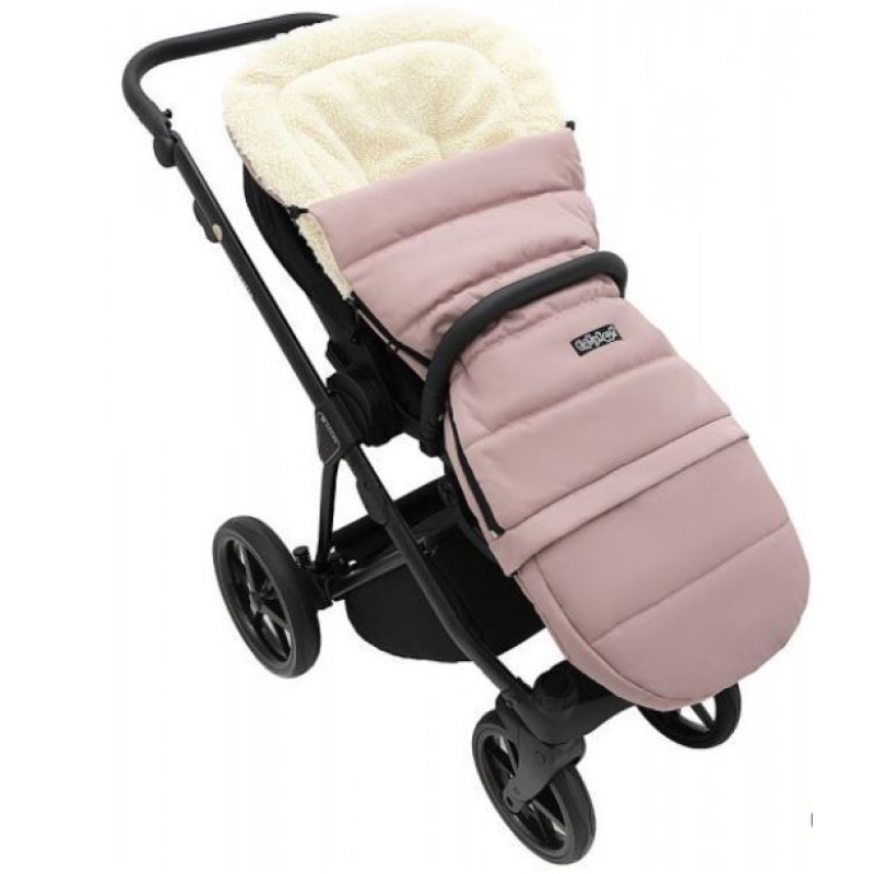 Зимовий конверт Babyroom Wool №20 з подовжувачем cappuccino