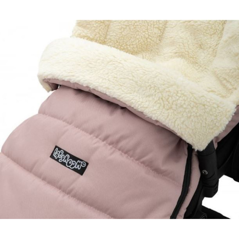 Зимовий конверт Babyroom Wool №20 з подовжувачем cappuccino