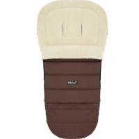 Зимовий конверт Babyroom Wool №20 з подовжувачем chocolate