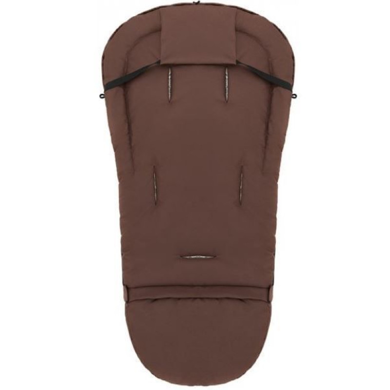 Зимовий конверт Babyroom Wool №20 з подовжувачем chocolate