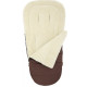 Зимовий конверт Babyroom Wool №20 з подовжувачем chocolate