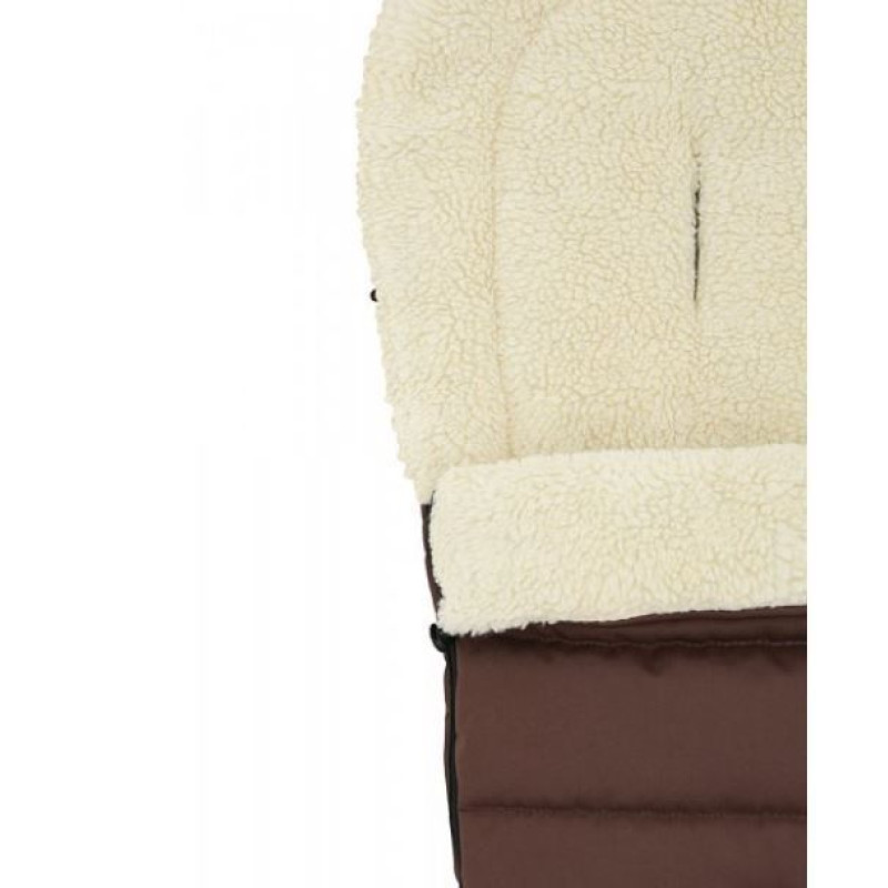 Зимовий конверт Babyroom Wool №20 з подовжувачем chocolate