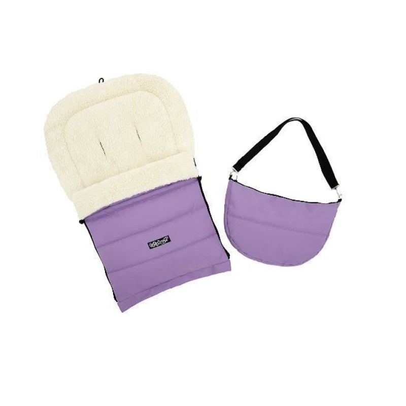 Зимовий конверт Babyroom Wool №20 з подовжувачем lilac