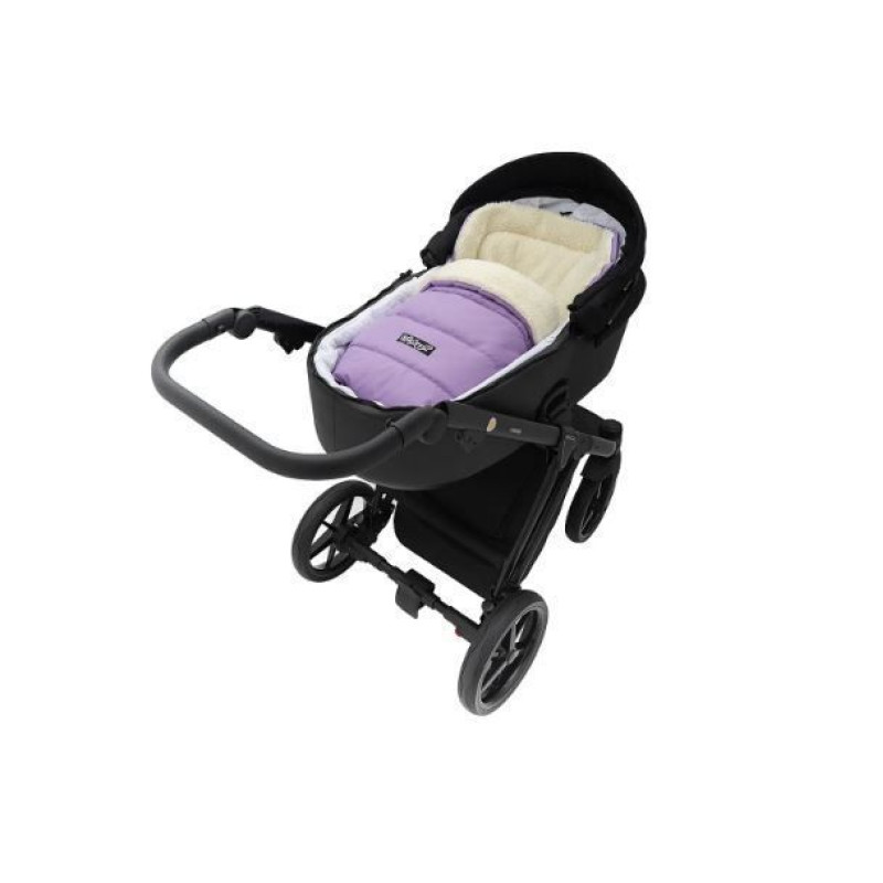 Зимовий конверт Babyroom Wool №20 з подовжувачем lilac