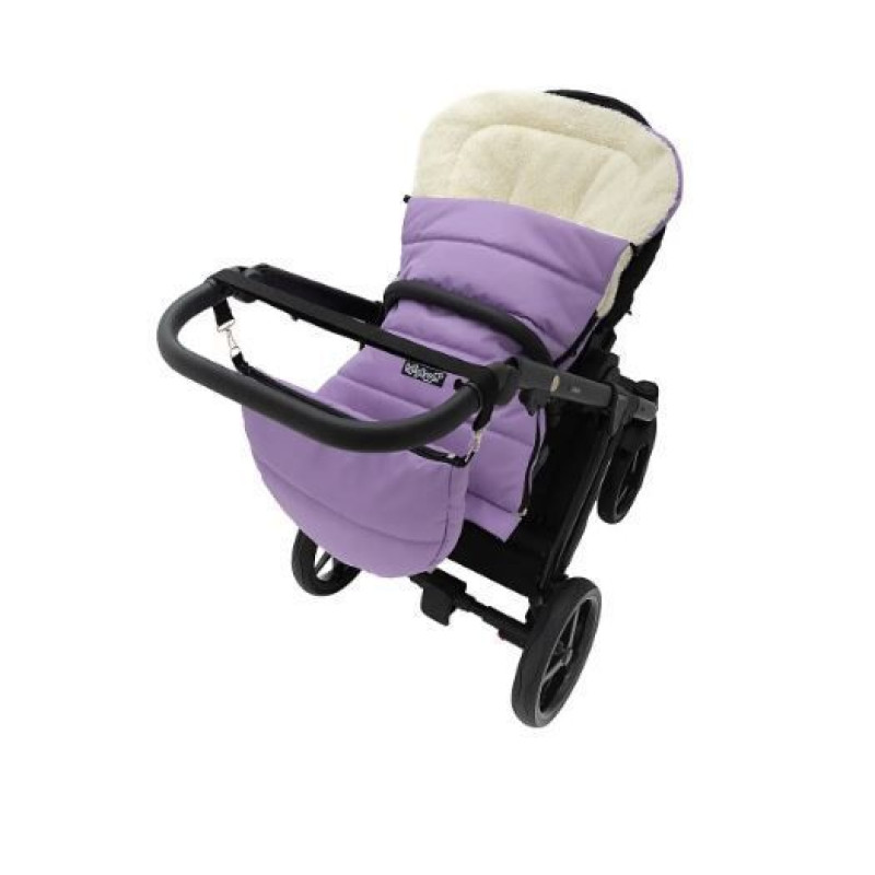Зимовий конверт Babyroom Wool №20 з подовжувачем lilac