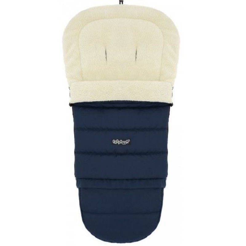 Зимовий конверт Babyroom Wool №20 з подовжувачем navy blue