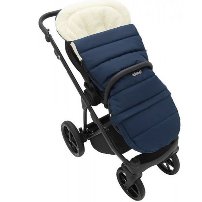 Зимовий конверт Babyroom Wool №20 з подовжувачем navy blue