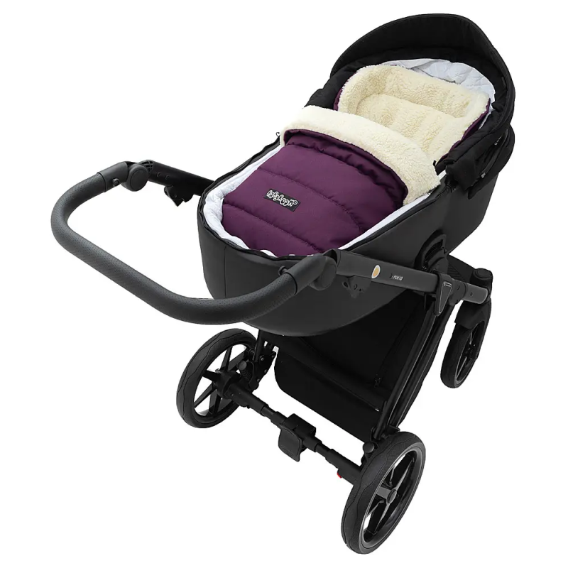 Зимовий конверт Babyroom Wool №20 з подовжувачем violet