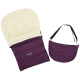 Зимовий конверт Babyroom Wool №20 з подовжувачем violet