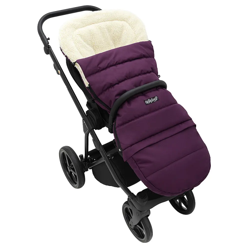 Зимовий конверт Babyroom Wool №20 з подовжувачем violet