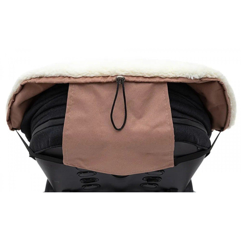 Зимовий конверт Babyroom Wool №8 cappuccino