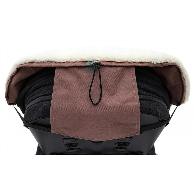 Зимовий конверт Babyroom Wool №8 chocolate