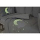 Постільний комплект 6 ел Babycentre & Twins Moonlight 4011-BTMO-10, grey, білий/сірий