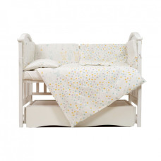 Постільний комплект 6 ел Twins Eco Line New 4091-E-022, Bunnies mint, м"ятний