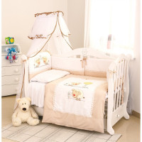 Постільний комплект 6 ел Twins Evo Овечки 4073-A-030, beige, білий/беж
