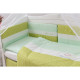 Постільний комплект 6 ел Twins Evo Хмаринки 4073-A-035, green, зелений