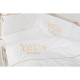 Постільний комплект 6 ел Twins Little Baby 4042-TLB--02, white/beige, білий/беж