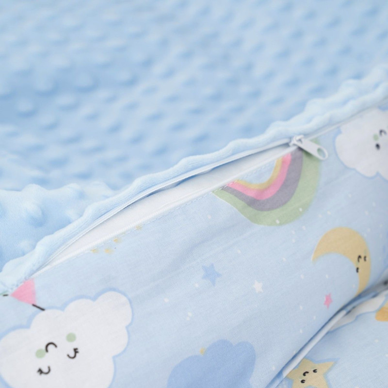 Постільний комплект 6 ел Twins Sky 4060-TS-04, blue, блакитний