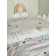 Постільний комплект 7 ел Twins Fluffy Puffy 4076-TFP-14, mint, ментол