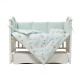 Постільний комплект 7 ел Twins Fluffy Puffy 4076-TFP-14, mint, ментол