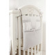 Постільний комплект 8 ел Twins Dolce Rabbits 4062-D-010-019, grey, білий/сірий