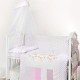Постільний комплект 8 ел Twins Dolce Друзі зайчики 4060-D-002, pink, рожевий