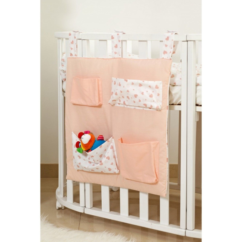 Постільний комплект 8 ел Twins Evo Angel Baby 4074-A-043, coral, кораловий