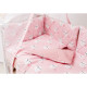 Постільний комплект 8 ел Twins Premium Glamour 4029-TGM-08, Moon pink, рожевий