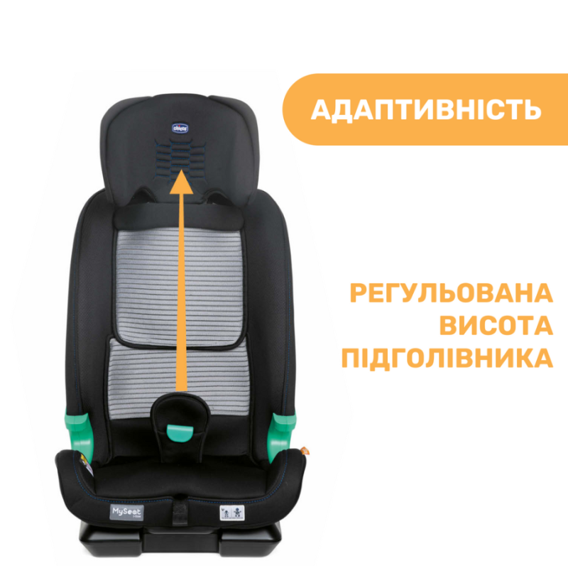 Автомобільне сидіння Chicco My Seat Air i-Size, гр. 1/2/3, кол.72